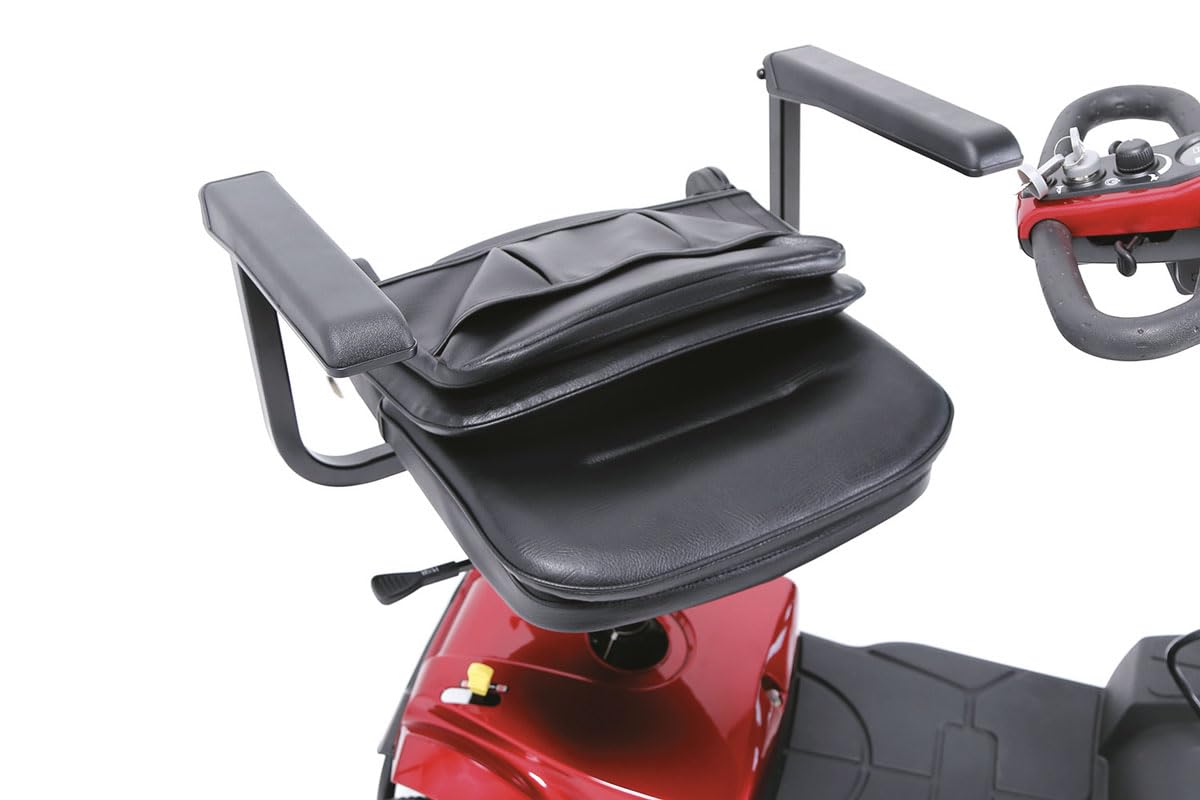 Scooter eléctrico para discapacitados Mobility 200, color blanco, carga máxima 113 kg (blanco)