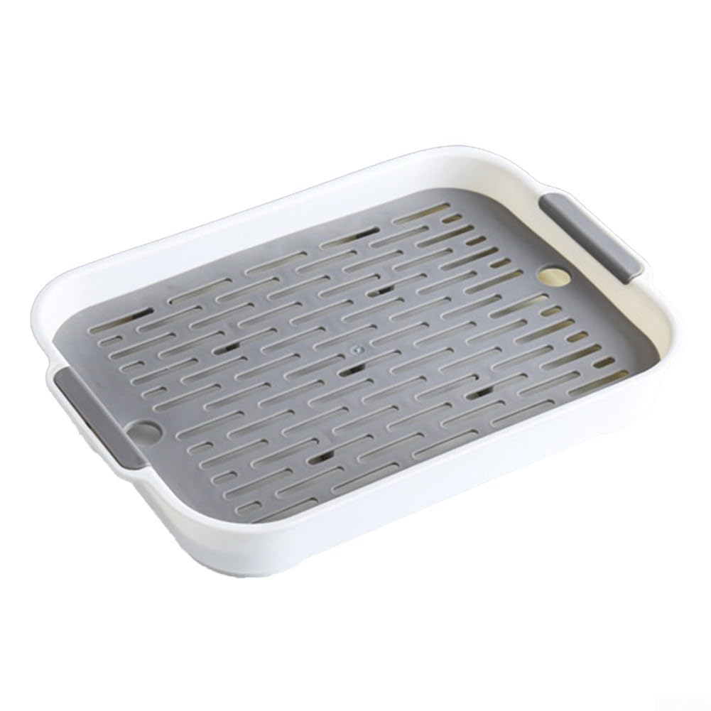 Guinea Pig Litter Pan with for GE Small Animal Litter Box Rabbit Litter Tray Bunny Restroom Litter Tray Litter Box Training Pan for Small Animal (F)