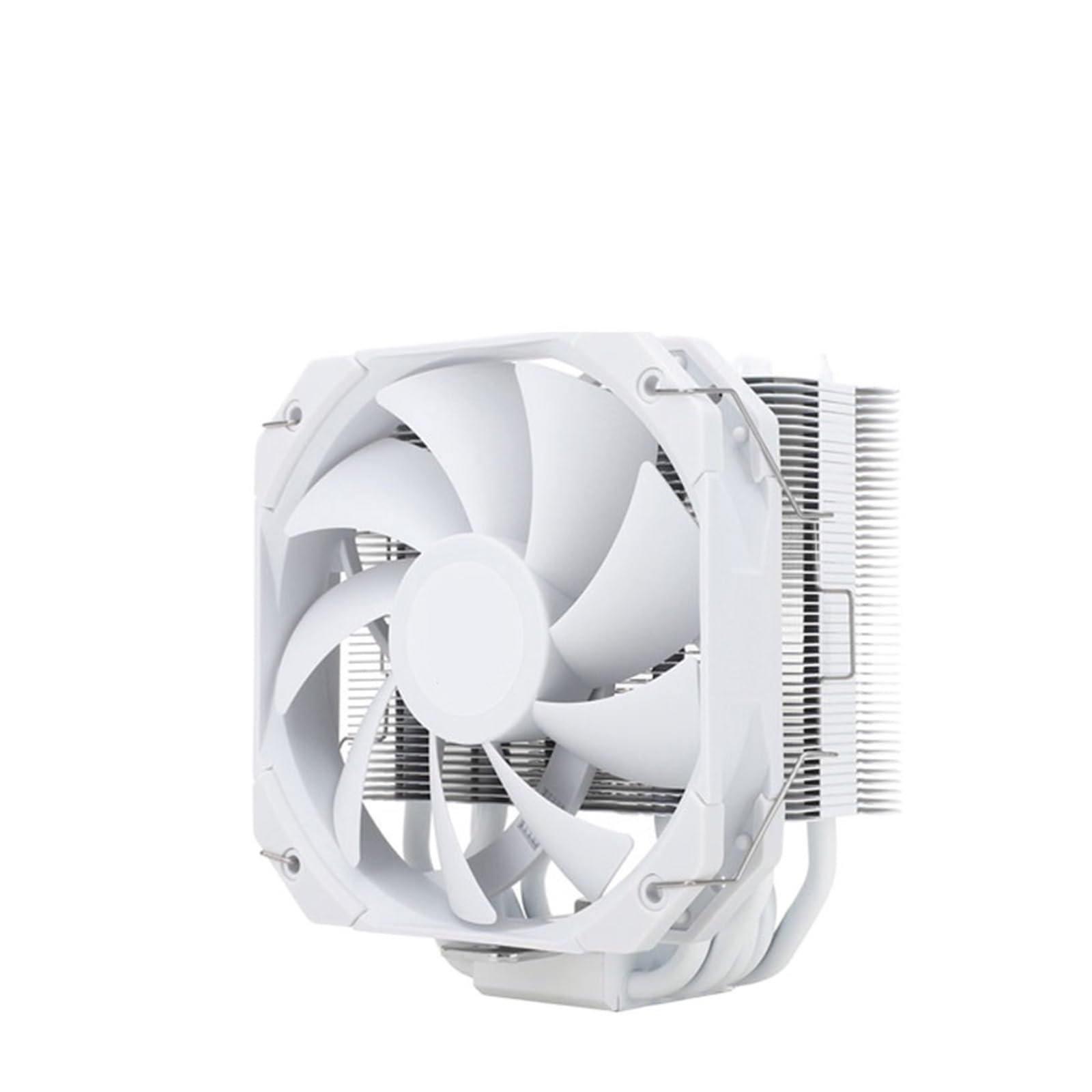 AK120 Mini Ventirad pour PC de jeu blanc avec éclairage ARGB symphonie et design compact