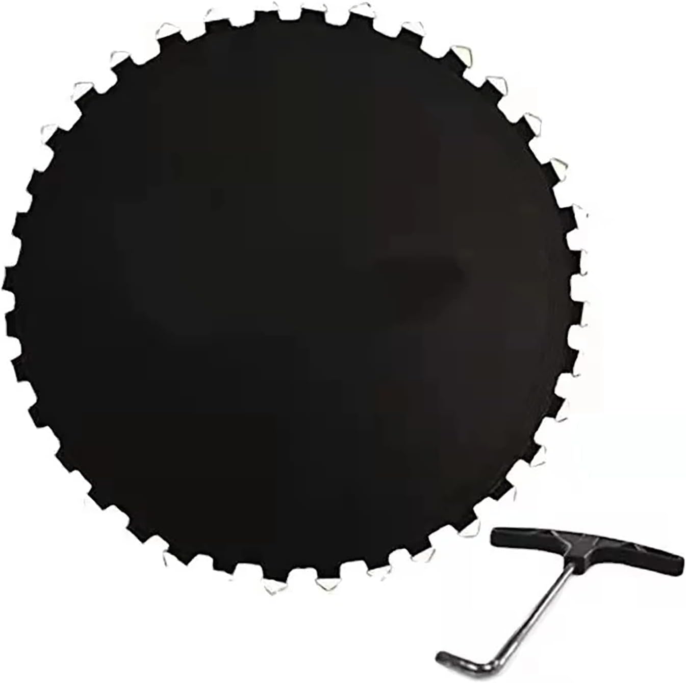 Outdoor Trampoline Jumping Mat, Replacement Jumping Mat Compatible with Round Frame Perfect Bounce Waterproof Shade Cover