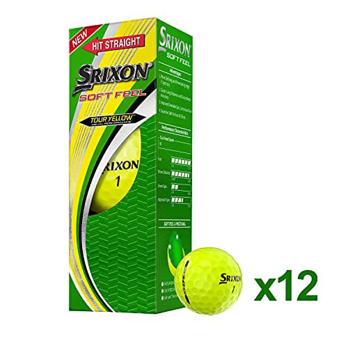 Srixon-Soft-Feel-12-Pelotas-de-Golf-Unisex-Adulto