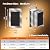 Dog Door for Wall, Medium Doggy Door, Heavy Duty Cat Pet Door, All Aluminum Frame, Double Magnetic Flaps, Energy Efficient, Telescoping Tunnel, Sliding Lock Panel, Easy to Install (Pets Up to 45 Lb)