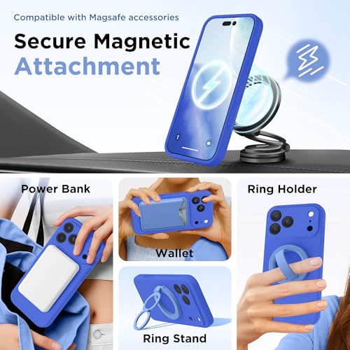 Image of GolbinBox Magnetic for iPhone 18 Pro Max Case /17 Pro Max Case, Jewelry Blue