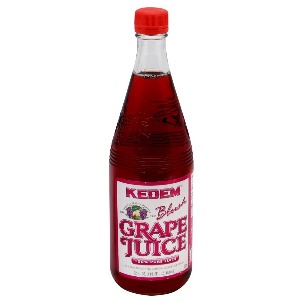 Kedem Blush Grape Juice,22-ounces (Pack of6)