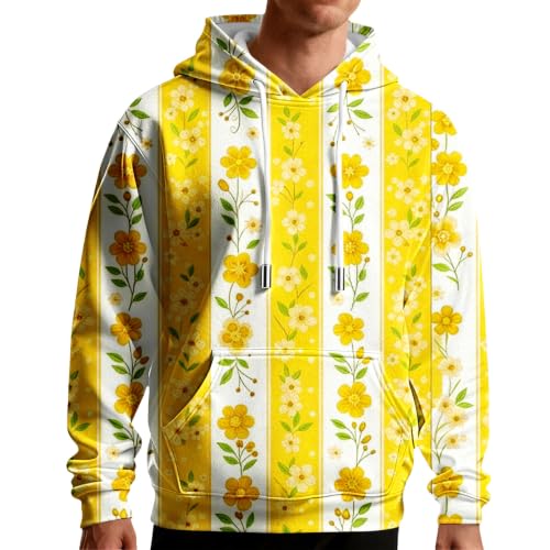 Chaquetones hombre invierno con rosas 3D una sudadera con capucha casual para el gym