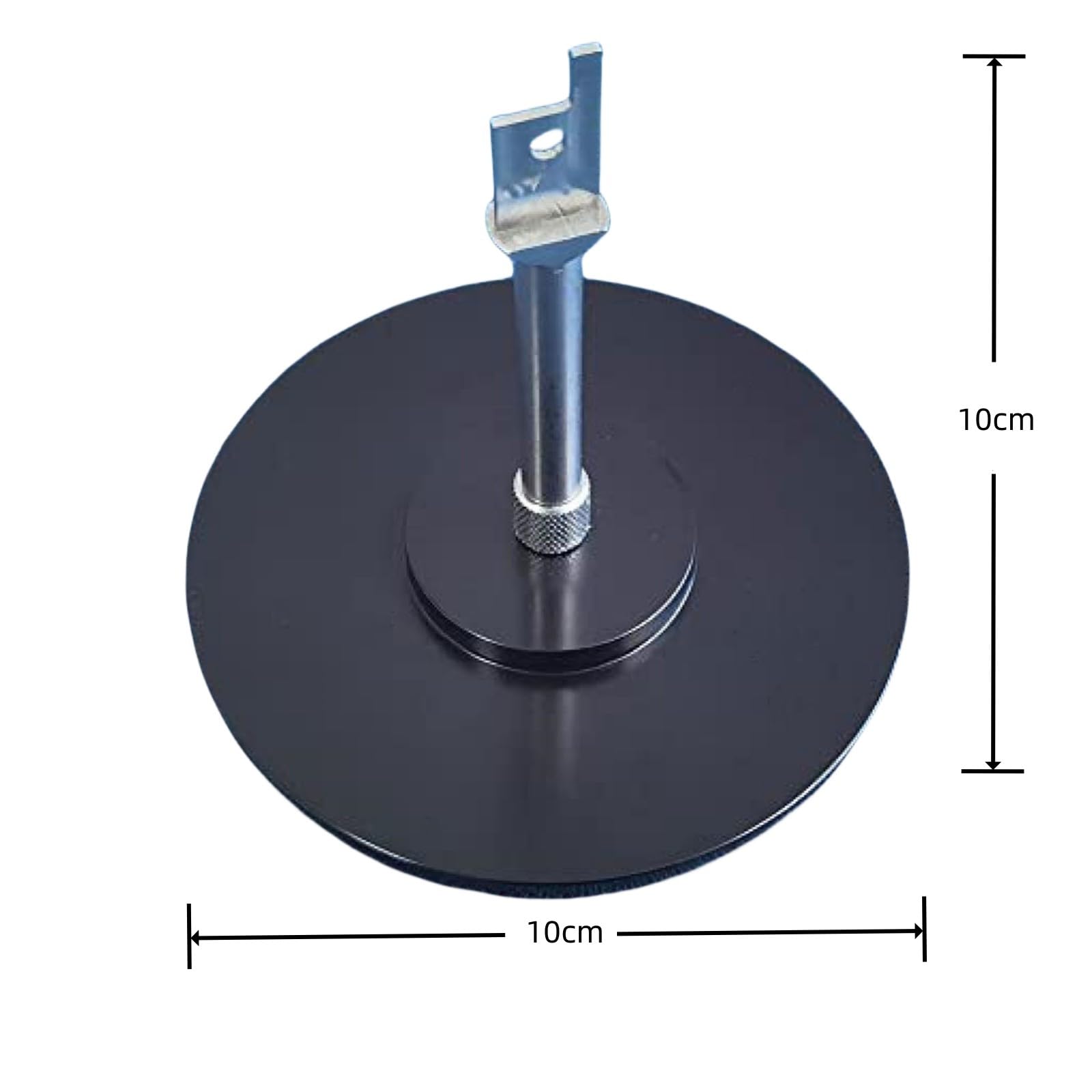 Adaptateur pour scies à faire soi-même - Connecteur UVC pour scies alternatives - Outils adaptateurs M - En aluminium - Surface lisse - 10 cm - Noir