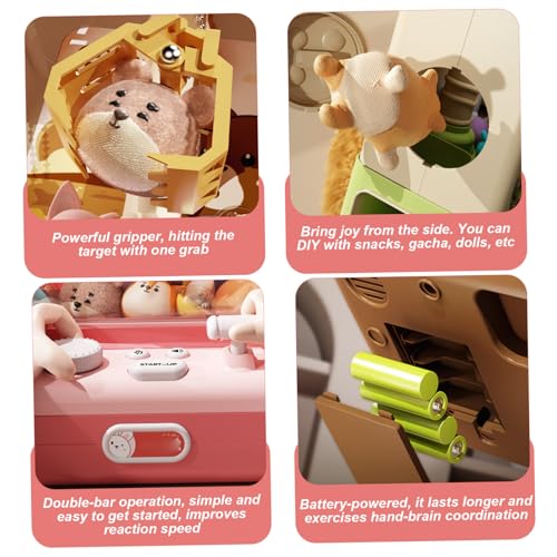 Mini machine à griffes lapin Jorzer avec 20 jouets pour enfant