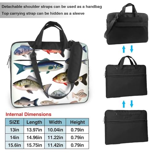 Maletín para laptop unisex de 15.6 pulgadas miniatura 3