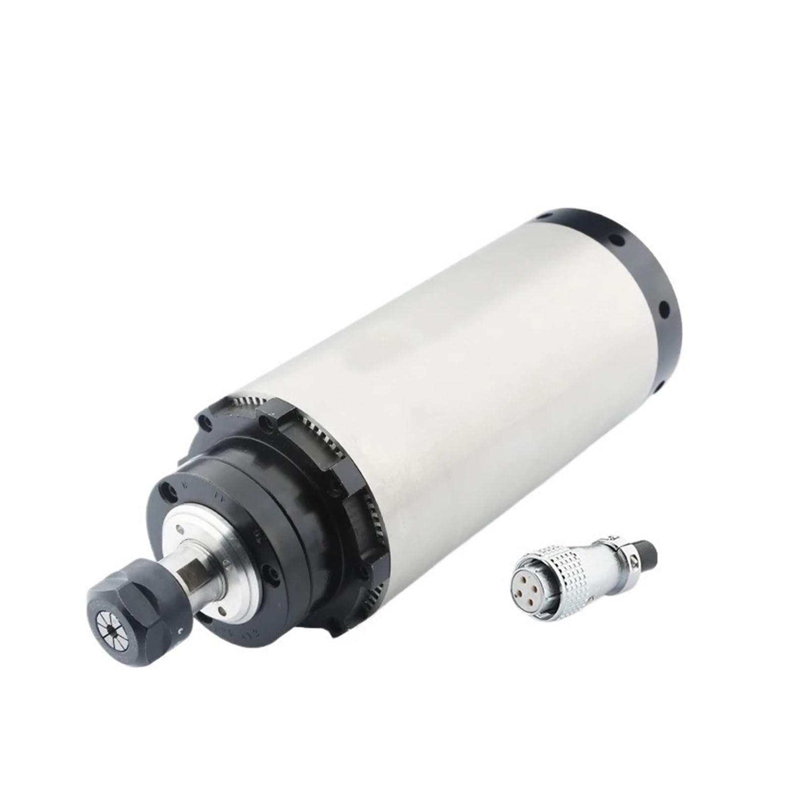 Spindle CNC Milling Spindle Motor 3.0kw ER20 220V 380V Air Cooled Spindle Motor D=80mm 4 Bearings For CNC Router Woodworking Carving Tools(3.0kw 380V)