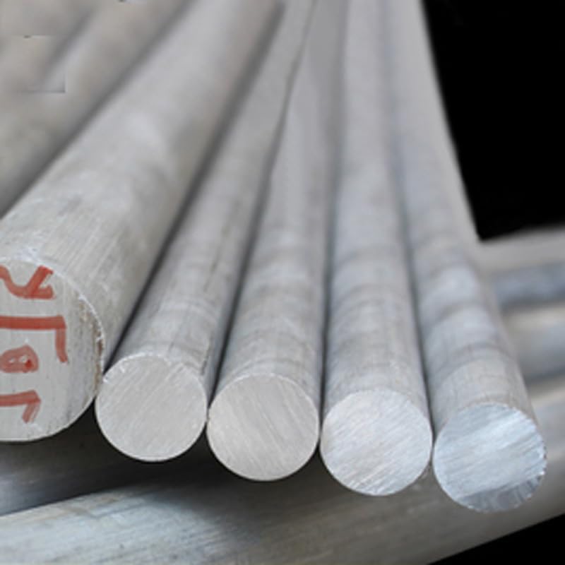 200mm Long 6061 Aluminum Rod Solid Round Bar 2 2.5 3 4 4.3 4.5mm-6mm Diameter Bolts (Dimensions: M2x 200mm)