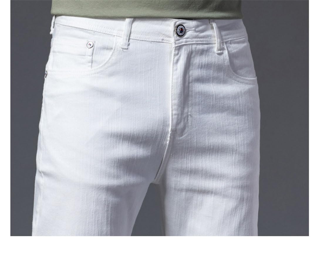 Vogrtcc Pantaloni Jeans Casual da Uomo