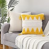 🎈 Tamaño: Incluye 1 paquete de 45 x 45 cm (desviación de 1-2 cm) funda de cojín de chenilla (sin inserto). Añadiendo un toque delicado y elegante a tu habitación.