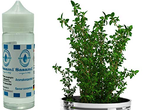 Sarriette arôme concentré liquide Vegan Sasami pour cuisine et e-liquide diy