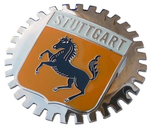 Stuttgart Germany Car Grille Badge #TOP22