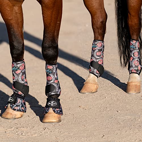 Image of Professional's Choice 2XCOOL Sports Medicine Horse Boots | Protective & Breathable Design for Ultimate Comfort & Durability in Active Horses | Value 4 Pack