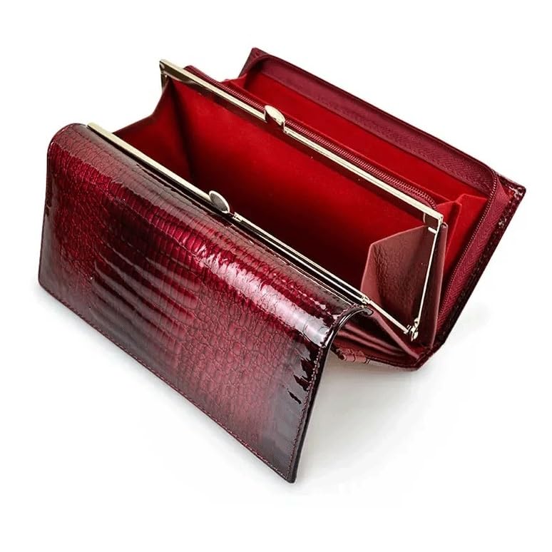 Leather Women's Wallet Long Hasp Zipper Wallet Ladies Clutch Money Bag Female Coin Purses3
