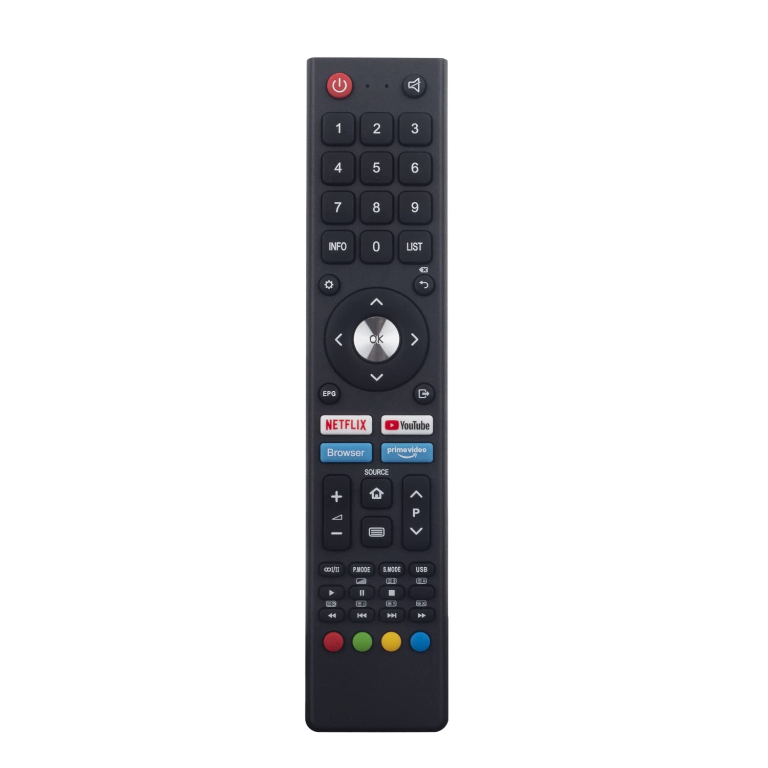 ALLIMITY Fernbedienung Für Changhong Smart TV – Ersatz Für Modelle Wie L32H7N, L50H7N, U58H7N