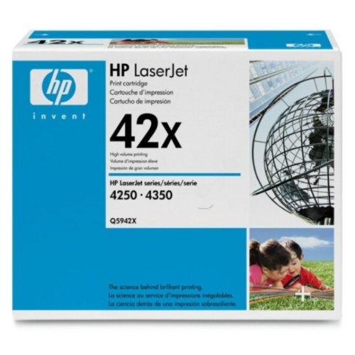 Toner HP LaserJet 4350 noir pour gros volumes d'impression bureau