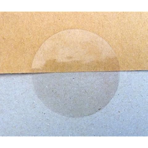 38mm Gloss Clear Self-Adhesive Labels Cover