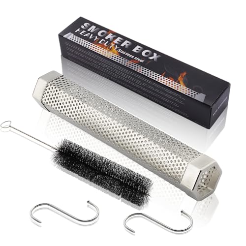 12'' Stainless Steel Smoke Tube For Pellet Smoke, Pellet Smoker Tube, Cold Cheese Smoker Generator For Smoker,Smoke Box