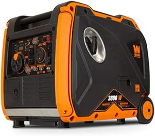 WEN 56380i Super Quiet 3800-Watt RV-Ready Portable Inverter Generator with Fuel Shut-Off and Electric Start