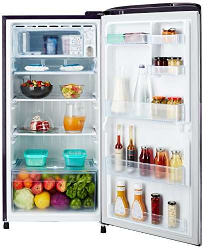 Image of LG 215 L 3 Star Direct Cool Single Door Refrigerator(GL-B221APAW.DPAZEBN, Purple Aster, Inverter Compressor)