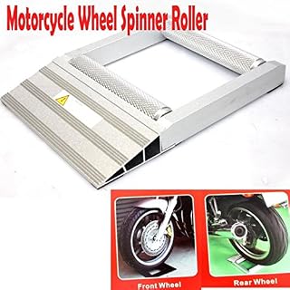 Motorcycle Atv 500lbs Universal Front Rear Wheel Spinner Roller Low Profile