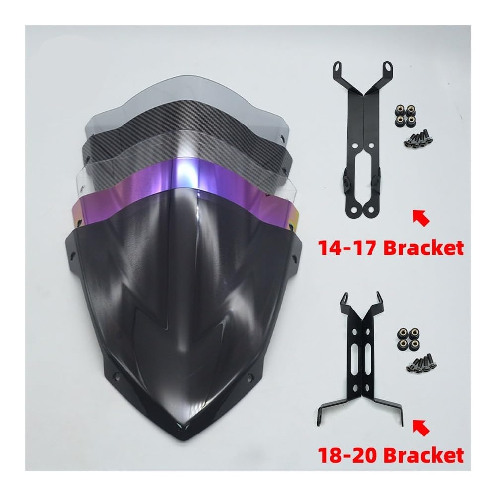 Parabrezza Deflettore Per MT-07 MT07 FZ-07 FZ07 2014 2015 2016 2017 2018 2019 2020 Parabrezza Sportivo Per Moto