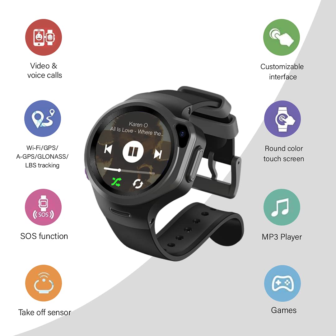Smartwatch with Educational Quizzes for Kids
