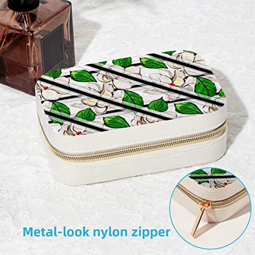 Boîte à bijoux portable anti-nœud pour ranger colliers et bagues