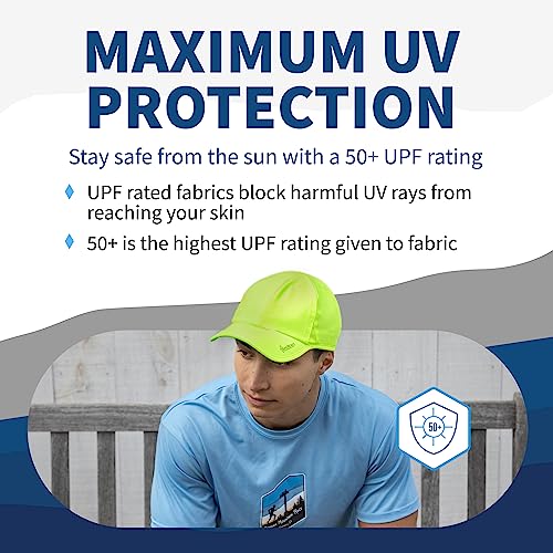 Image of TrailHeads Men's Running Hat with UV Protection | Quick Dry Sports Hats for Men | UPF 50 Hats | Summer Hats for Men