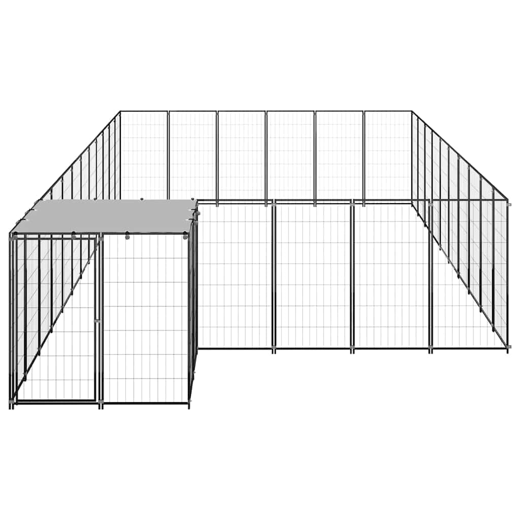 Cuccia nera, 19,36 m², in acciaio
