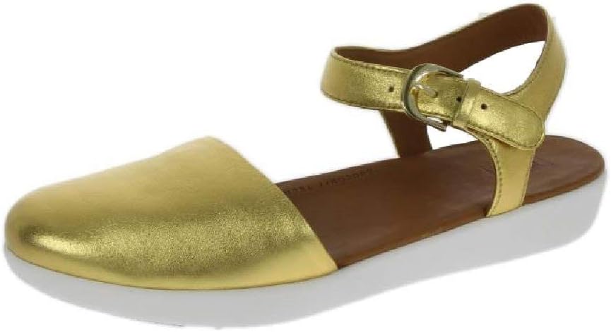 Fitflop Women's Cova Ii Quarter Strap-Leather Closed Toe Sandals