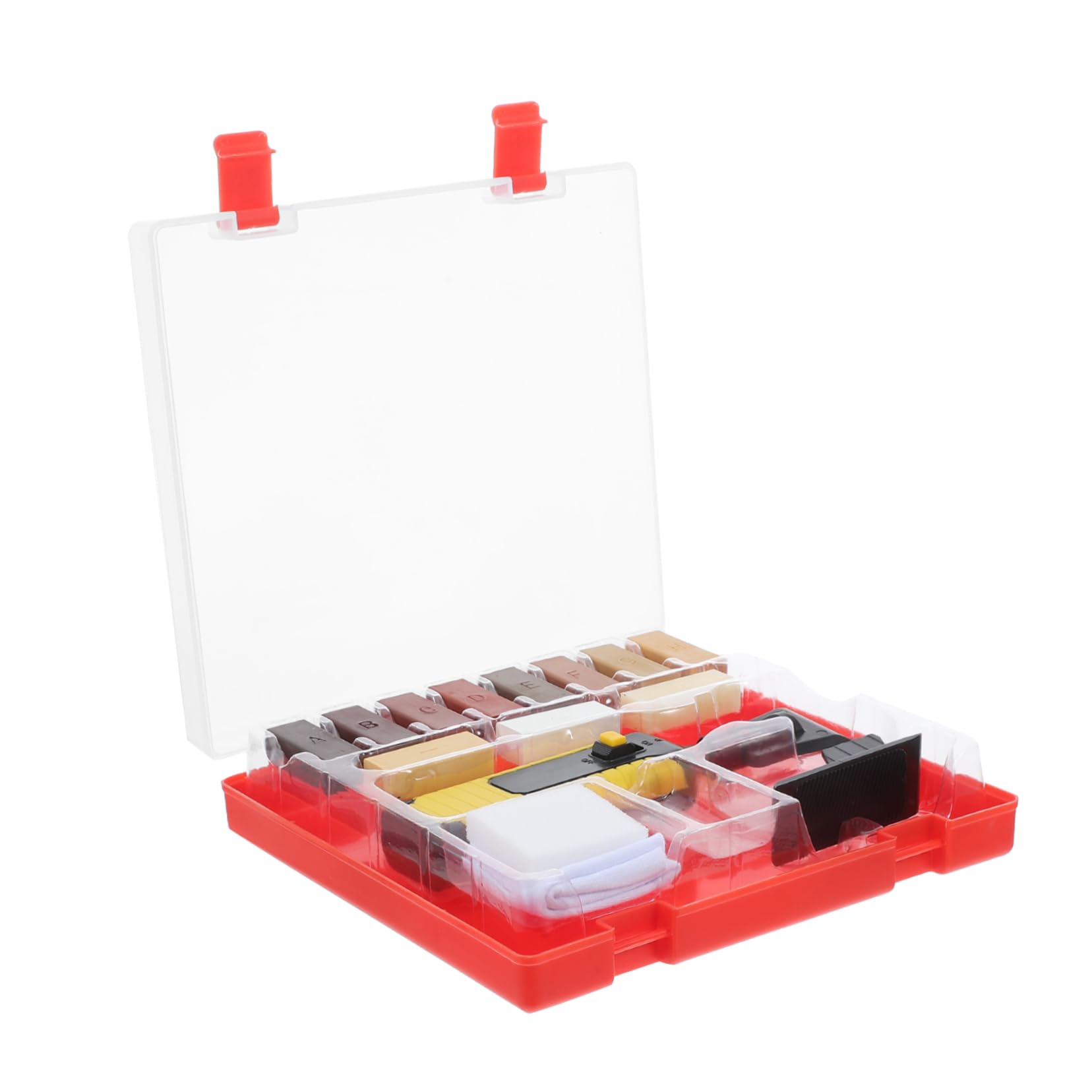 OSALADI 1juego Kit De Reparación De De Madera y Muebles Herramienta Para Arreglar Rayones y Grietas Completo Para Restaurar Pisos De Madera y Muebles y