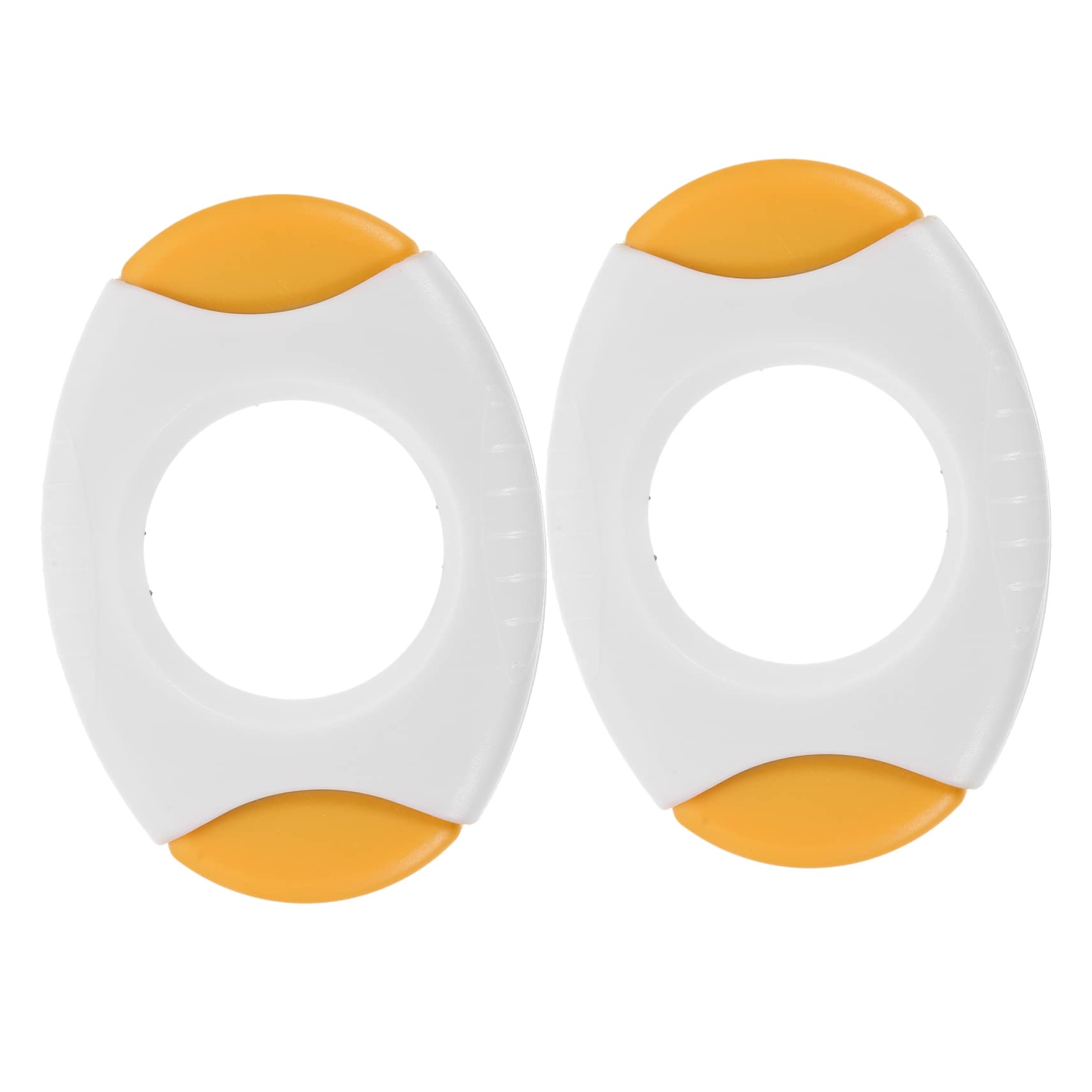 MUCKLILY 2pcs Eggshell Cutter Kitchen Egg Opener Tool Food Grade Egg Separator for Easy Eggshell Cutting Dishwasher Safe for Cooking and Baking