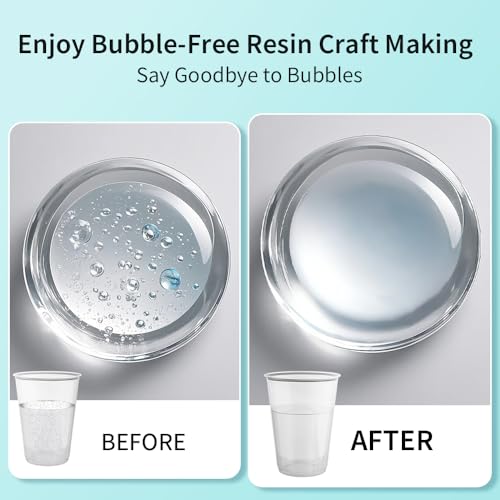 OSBANG Resin Bubble Remover, Remove 99% Bubble in 6-10 Minutes, 95kPa Transparent Vacuum Degassing Chamber, Auto Vent with Digital Display Timer for Epoxy Resin, Resin Jewelry Making, Resin Crafts - Image 3