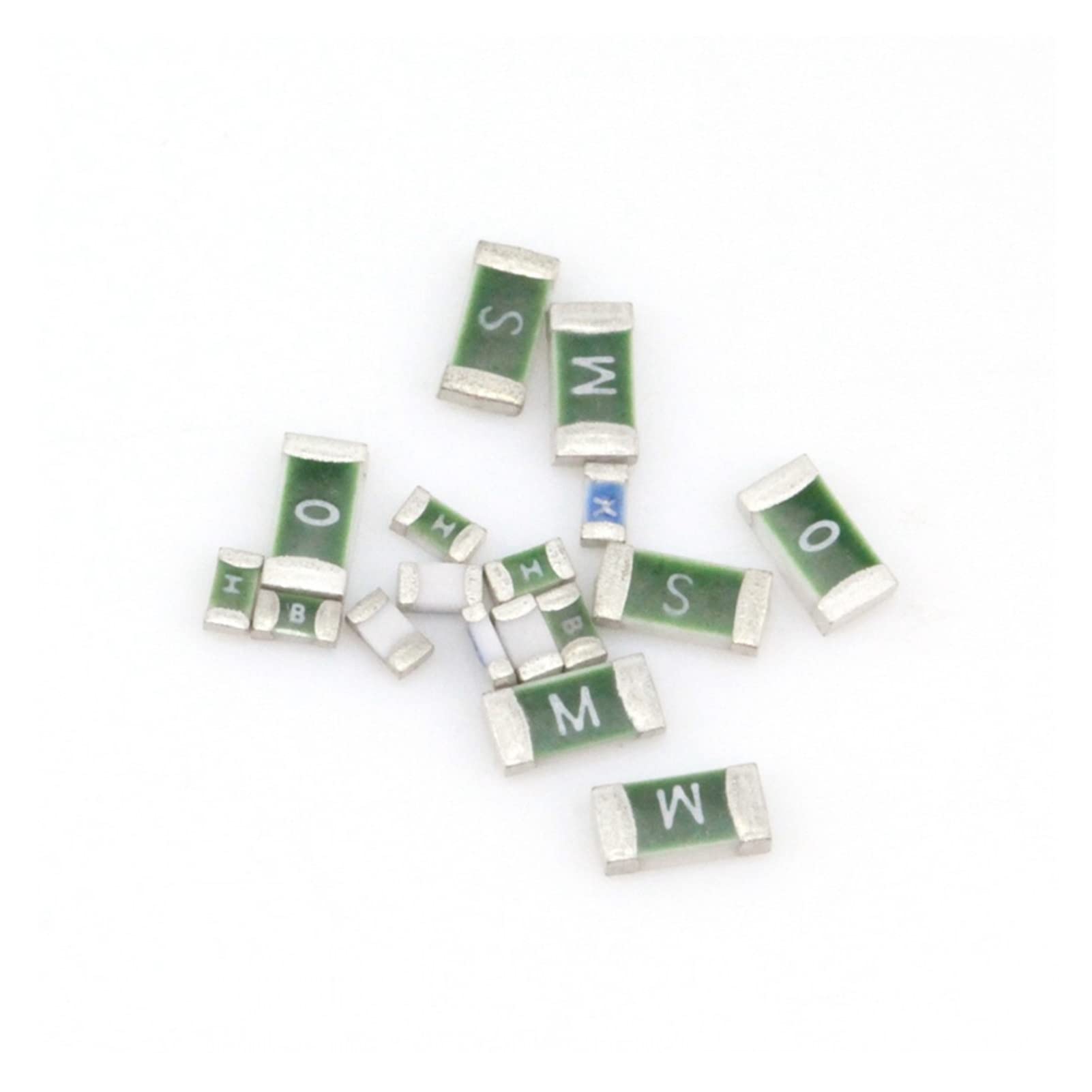 Sicherung Eine einmalige, schnell wirkende SMD-Sicherung 1206, 0,5 A, 1 A, 1,5 A, 2 A, 2,5 A, 3 A, 3,5 A, 4 A, 5 A, 6 A, 7 A, 8 A, 10 A, 12 A, 15 A, 20 A, flink, 100 Stück (Size : 2A)