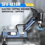 CA Stocks M3-M16 Machine à taper électrique universelle CA Stock Arme à tapoter avec 375rpm 1200mm Bras flexible inclus 9pcs ANSI Bouton standard