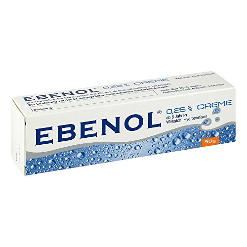 EBENOL 0,25% Creme 50 g - zur Behandlung von Neurodermitis und Entzündungen der Haut