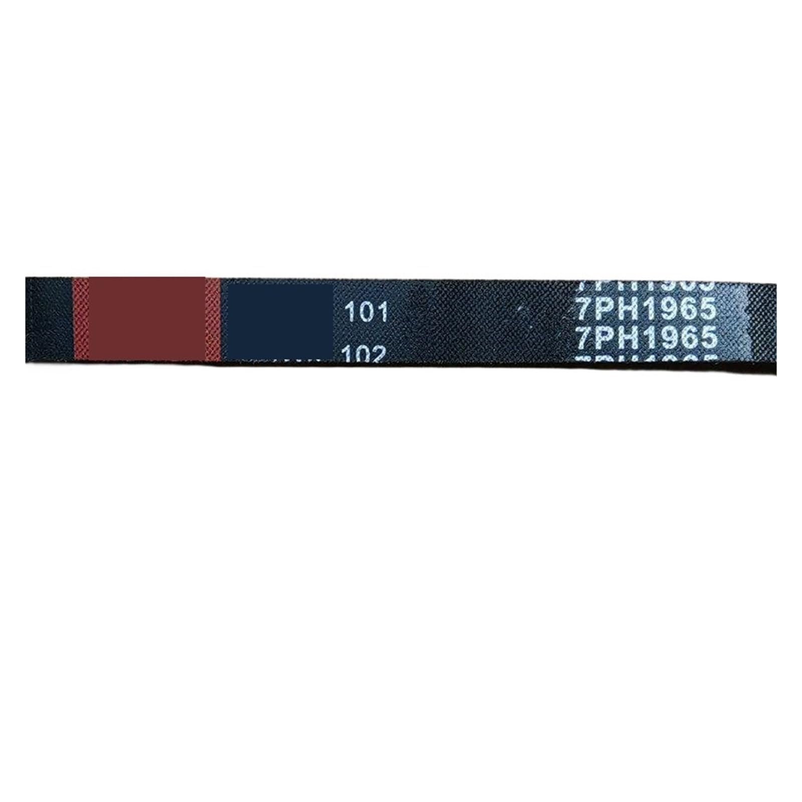EEZII 7PH1965 Dryer Belt 7PH 1965 Tumble Dryer Belt Rubber Loop Belt Multi-Groove Rubber Belt