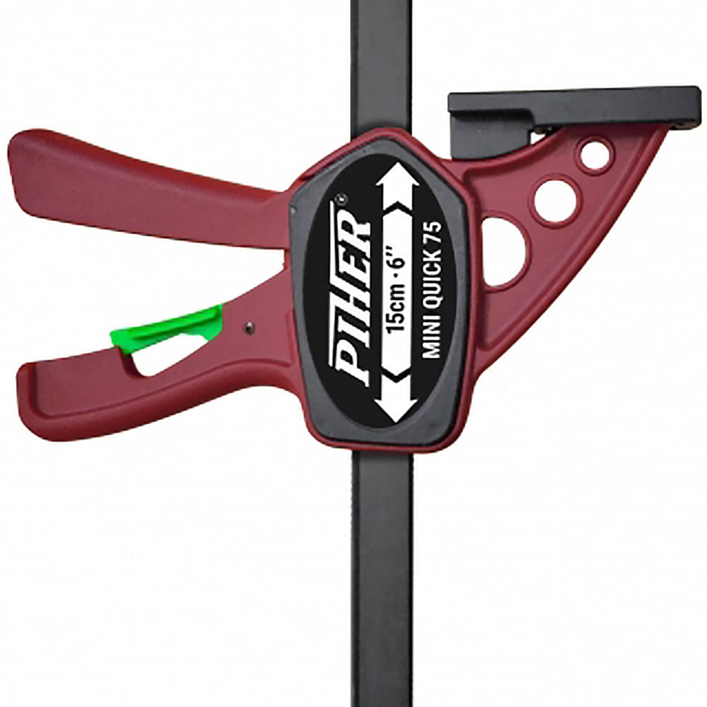 2 Stück Piher Mini Quick Einhandzwinge 30 cm Schraubzwinge Spann Spreiz Zwinge Klemme
