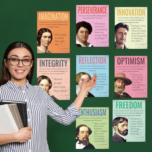 gisgfim 12 peças de autores literatura pôsteres inspiradores de autores em inglês literatura inglesa