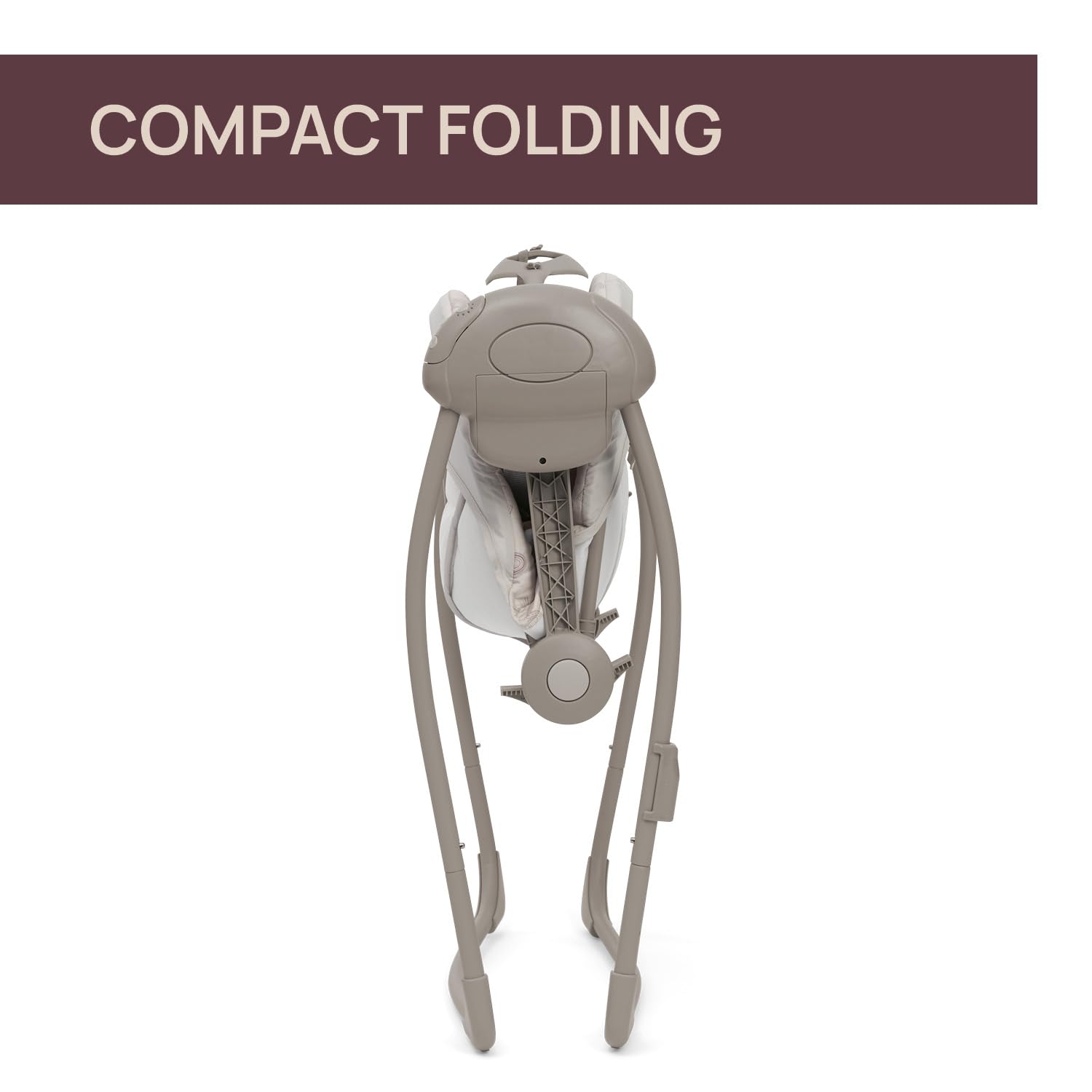 Chicco Swing&Play Columpio Eléctrico para Recién Nacidos 0 Meses+, 5 Velocidades de Balanceo, Melodías Relajantes, Plegable, Compacto y Ahorra Espacio, Respaldo con 2 Posiciones, 0 Meses — view 2