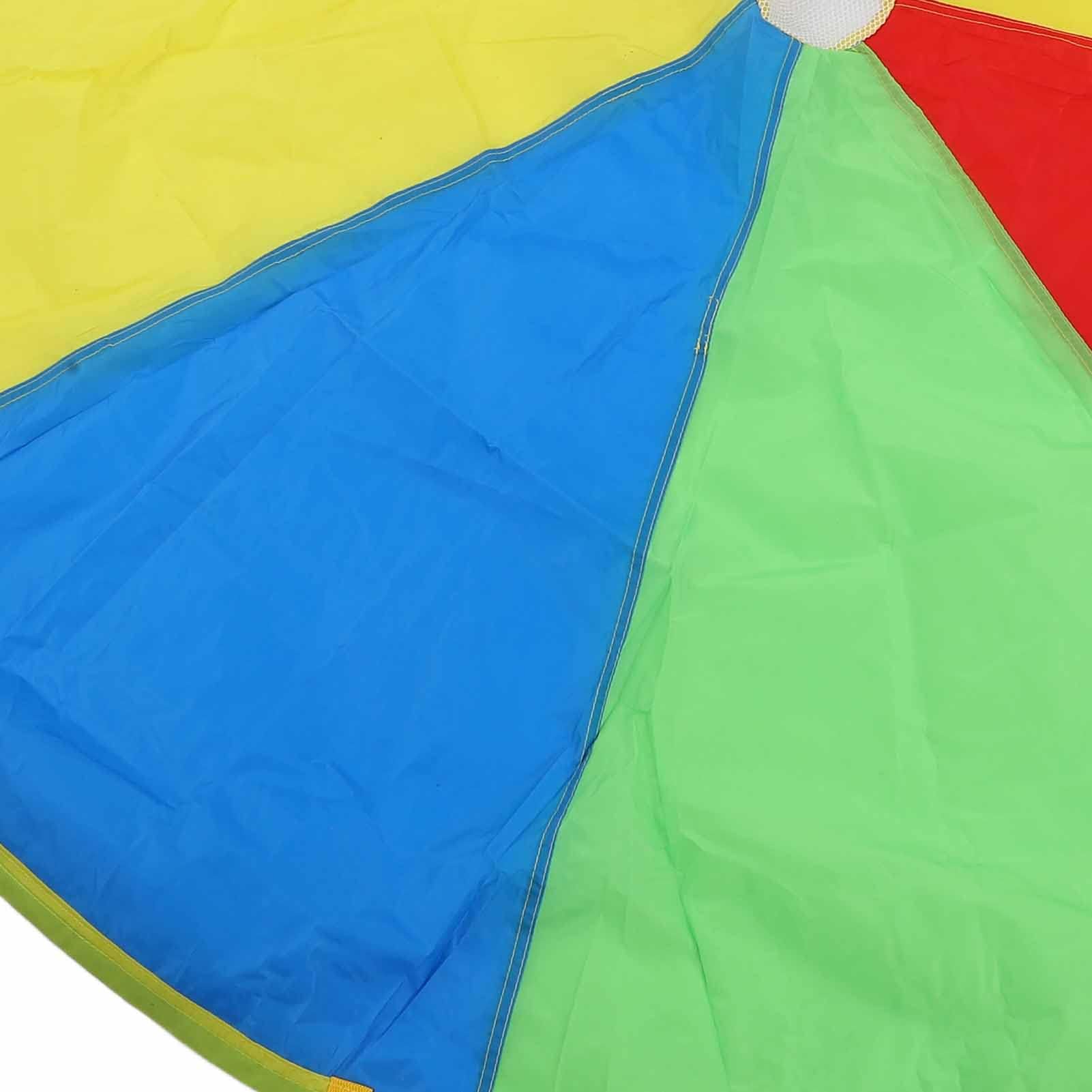 Play Parachute 1.8M Rainbow Game Parachute Outdoor Umbrella Toy