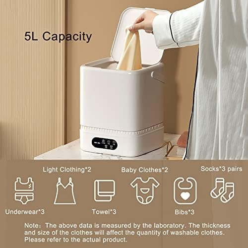 Combinación de lavadora y secadora portátil lavadora mini compacta ideal para apartamentos autocaravanas y pequeños espacios de vida