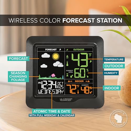 La Crosse Technology L78571 Wireless Color Forecast Station thumb #2