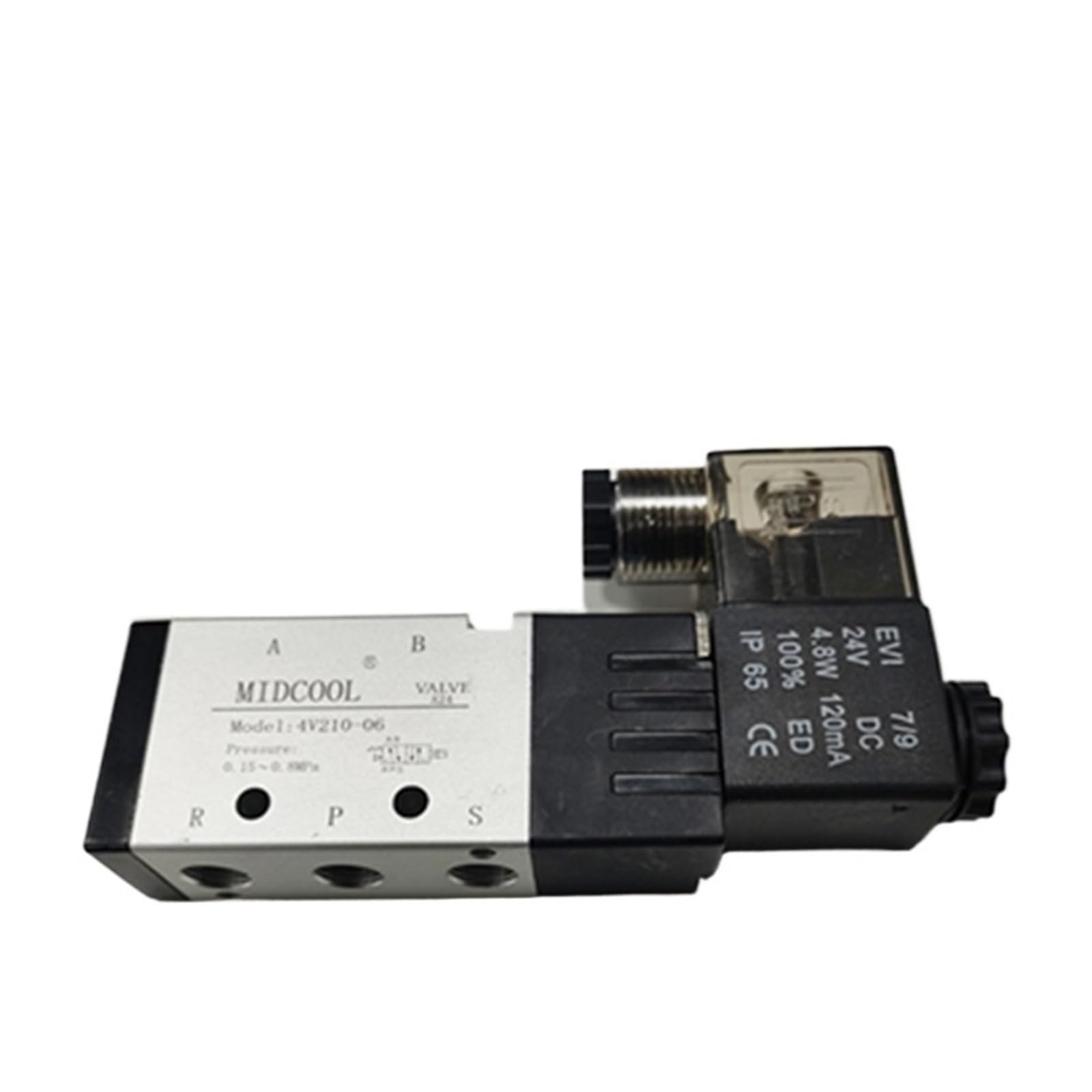Xjedftozd 4V330e-10 Solenoid Valve 4V310-08 4V310-10 4V320-08 4V320-10 4V330c-08 4V330p-08 4V330e-08 4V330c-10 Dc24v/12V Ac220v/110V/24V(,Ac110v)