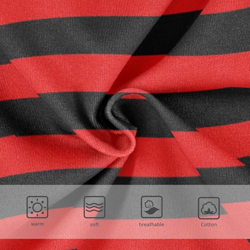 Black Red Stripe Toddler Boy's Underwear 2T3