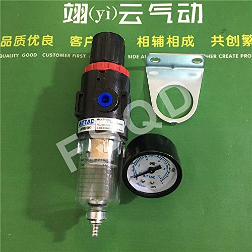 Fevas AFR2000 Airtac Treatment Filter Regulator w Pressure Gauge