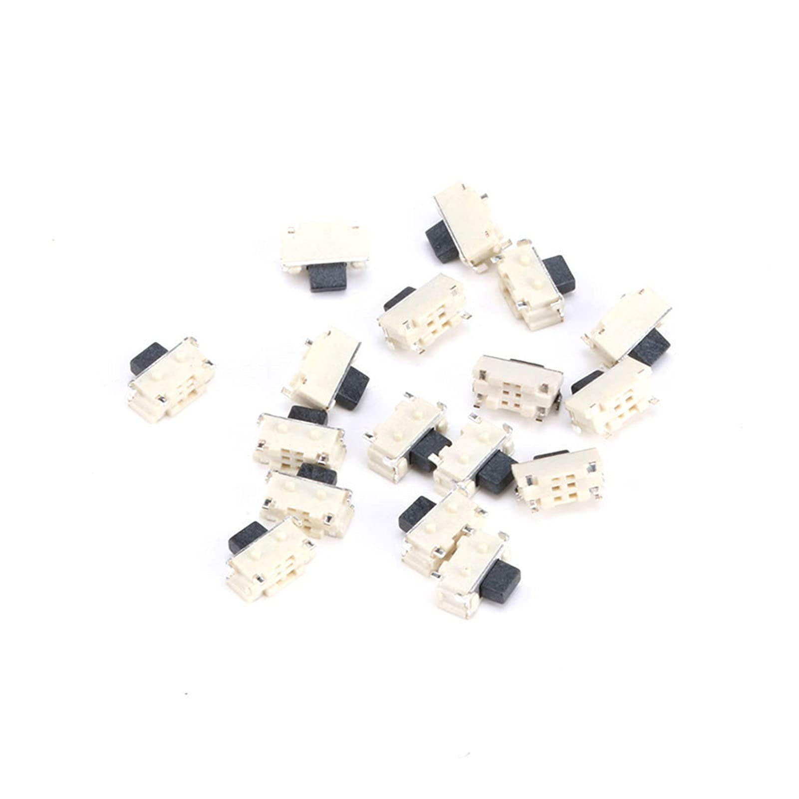 Micro-interrupteurs 20 pièces/lot Micro-Interrupteur 2x4x3.5MM Support Interrupteur Tactile 2 * 4 * 3.5mm Touches Boutons latéraux Interrupteur SMD